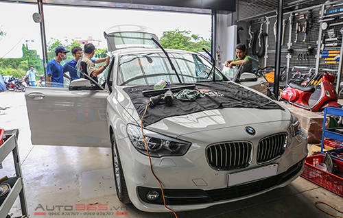 BMW 528I DÁN PHIM CÁCH NHIỆT LLUMAR GÓI TIÊU CHUẨN